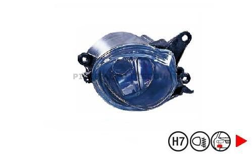 Acessar a peça Luz nevoeiro direito h7