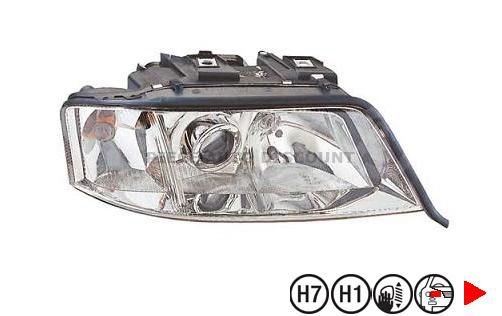 Acessar a peça Farol direito H1+H7->99