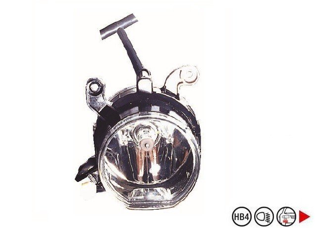 Acessar a peça Projetor de nevoeiro direito ->03