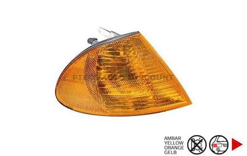 Acessar a peça Pisca frente direita cor de laranja