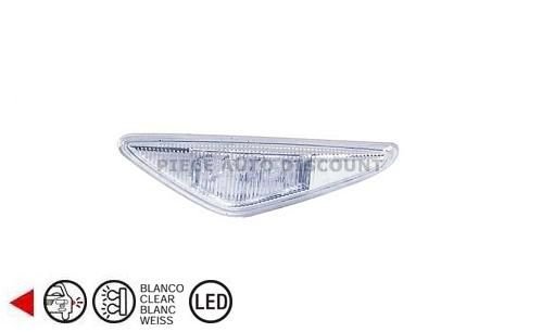 Acessar a peça Pisca lateral esquerdo led/branco 2 portas