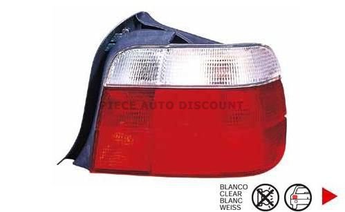 Acessar a peça Farolim traseiro direito vermelha - branca [Compacto] [Compacto