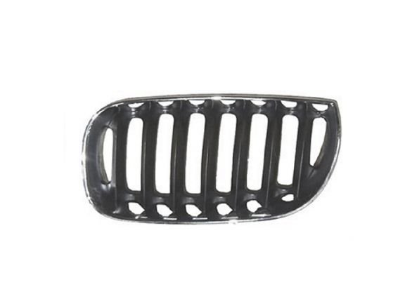 Acessar a peça Grelha frontal esquerda quadrocromado/lamas pretas Acessar a peça Grelha frontal esquerda quadrocromado/lamas pretas