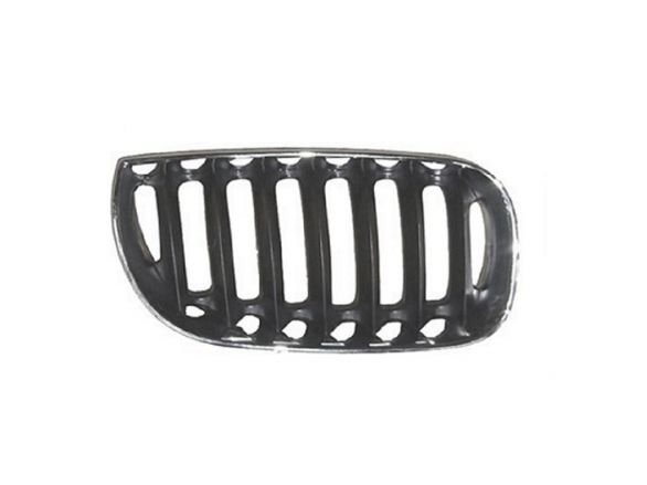 Acessar a peça Grelha frontal direita quadrocromado/lamas pretas Acessar a peça Grelha frontal direita quadrocromado/lamas pretas