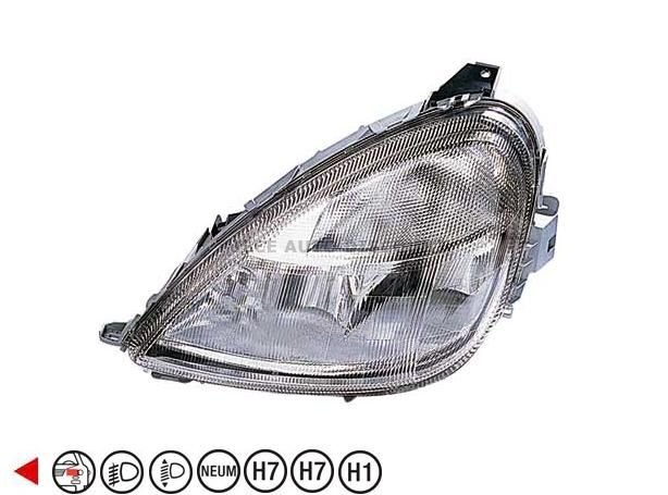 Acessar a peça Farol esquerdo com nevoeiro eletrico pneumatico h1+h7+h7+py21w+w5w