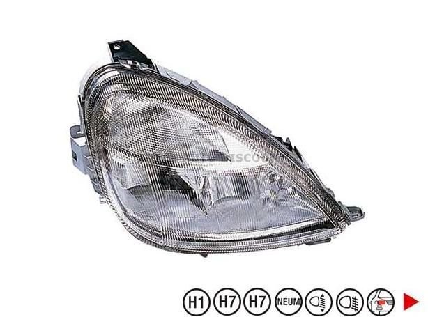 Acessar a peça Farol direito com nevoeiro eletrico pneumatico h1+h7+h7+py21w+w5w