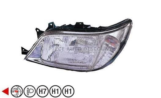 Acessar a peça Farol esquerdo H1+H7+H1 ->02