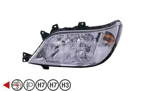 Acessar a peça Farol esquerda com nevoeiro eletrica h3+h7+h7