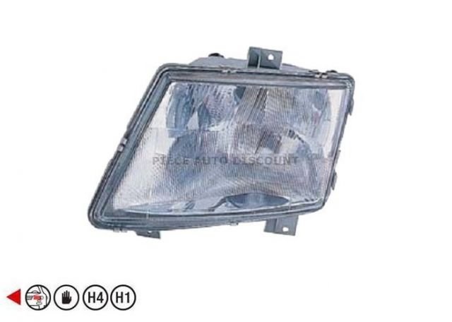 Acessar a peça Farol esquerdo H4+H1 Manual