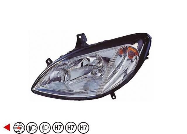 Acessar a peça Farol esquerdo H7+H7+H7 [Vito]