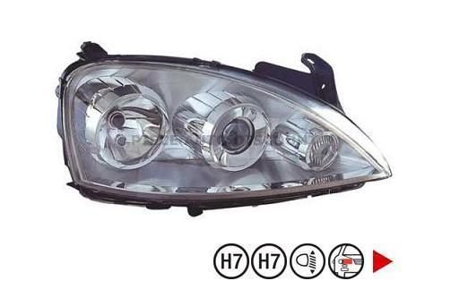 Acessar a peça Farol direito H7+H7 [montagem do tipo Zkw].