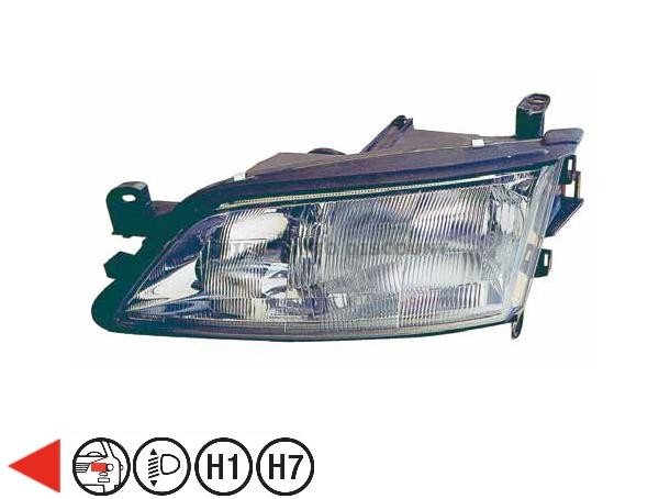 Acessar a peça Farol esquerdo eletrico h1+h7+w5w tipo ca Acessar a peça Farol esquerdo eletrico h1+h7+w5w tipo ca