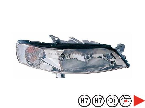 Acessar a peça Farol direito h7+h7 [carello] 99->