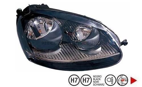 Acessar a peça Farol direito H7+H7 [Preto].