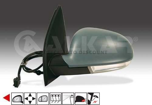 Acessar a peça Espelho esquerdo eletrico, asferico, termico, preparado, guarda lamatible, com pisca