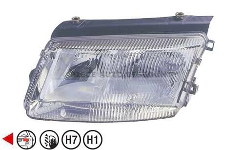 Acessar a peça Farol esquerdo H1+H7
