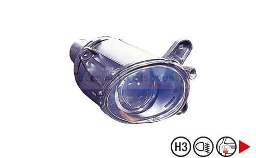 Acessar a peça Luz nevoeiro direito h3