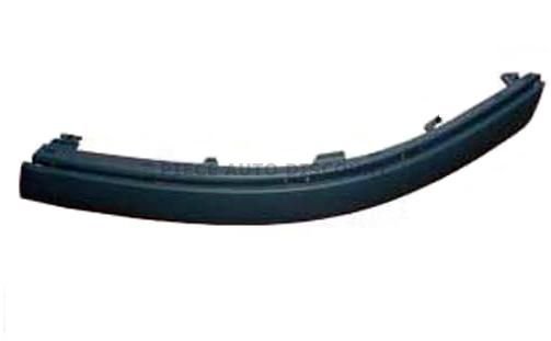 Acessar a peça Friso esquerda para choques frente preta