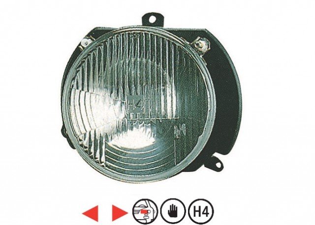 Acessar a peça Farol manual h4