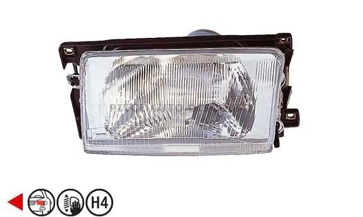 Acessar a peça Farol esquerdo h4