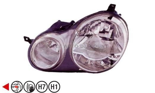 Acessar a peça Farol esquerdo H1+H7