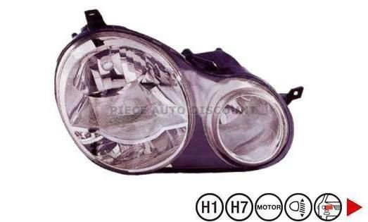 Acessar a peça H1+H7 farol direito + motor