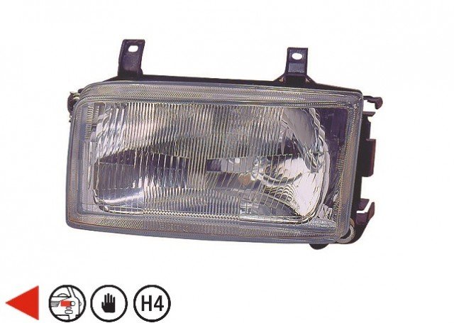 Acessar a peça Farol esquerdo manual h4