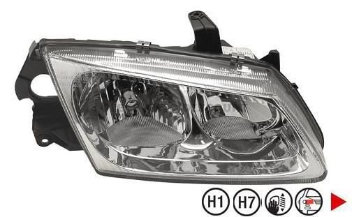 Acessar a peça H1+H7 farol direito