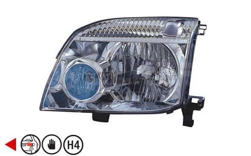 Acessar a peça Farol esquerdo manual H4