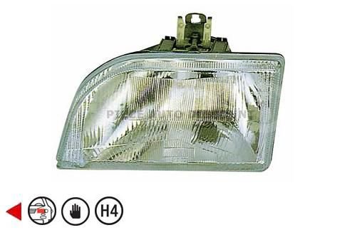 Acessar a peça Farol esquerdo h4