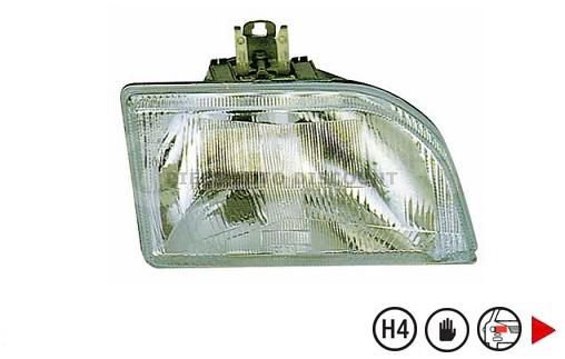 Acessar a peça Farol direito h4