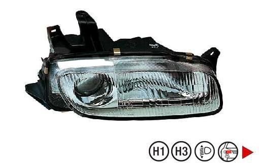 Acessar a peça Farol direito h3+h1 elétrico 5ptas Acessar a peça Farol direito h3+h1 elétrico 5ptas