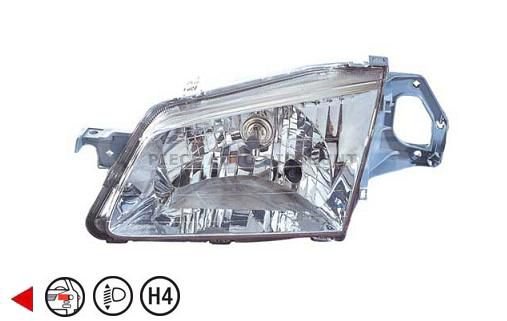 Acessar a peça Farol elétrico esquerdo h4 Acessar a peça Farol elétrico esquerdo h4