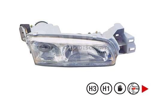 Acessar a peça Farol direito h3+h1 Acessar a peça Farol direito h3+h1