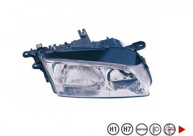 Acessar a peça Farol direito eletrico com motor+h1+h7 Acessar a peça Farol direito eletrico com motor+h1+h7