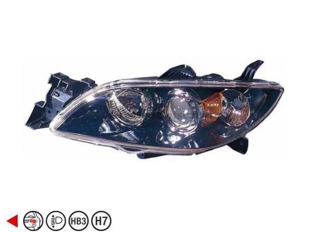 Acessar a peça Farol esquerdo H7+HB3 4ptes Acessar a peça Farol esquerdo H7+HB3 4ptes
