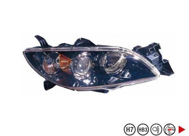 Acessar a peça Farol direito H7+HB3 4ptes Acessar a peça Farol direito H7+HB3 4ptes