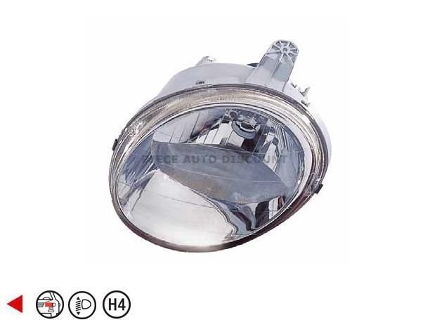Acessar a peça Farol esquerdo eletrico h4+w5w Acessar a peça Farol esquerdo eletrico h4+w5w