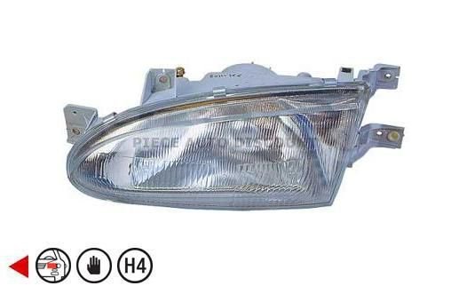 Acessar a peça Farol esquerdo manual h4+w5w Acessar a peça Farol esquerdo manual h4+w5w