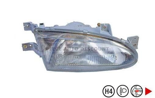 Acessar a peça Farol direito eletrico h4 4/5 portas