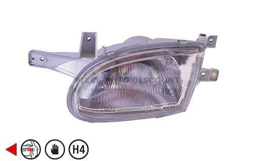 Acessar a peça Farol manual esquerdo h4 4ptas Acessar a peça Farol manual esquerdo h4 4ptas