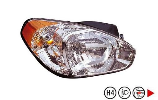 Acessar a peça Farol direito H4 Acessar a peça Farol direito H4