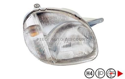 Acessar a peça Farol direito elétrico H4 ->01 Acessar a peça Farol direito elétrico H4 ->01