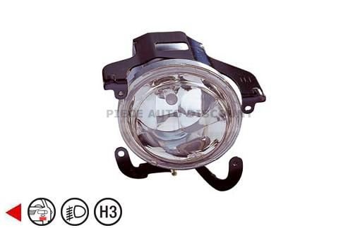 Acessar a peça Luz nevoeiro esquerdo h3 Acessar a peça Luz nevoeiro esquerdo h3