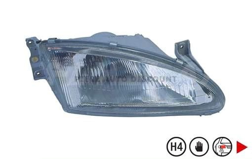 Acessar a peça Farol direito h4