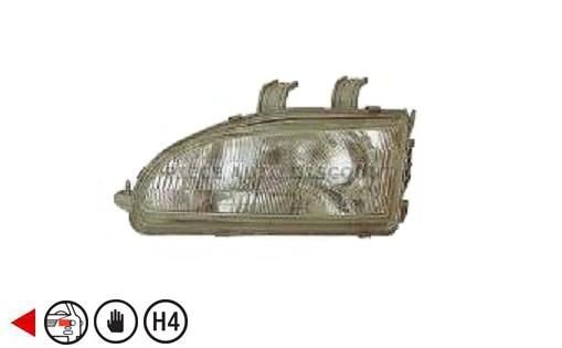 Acessar a peça Farol esquerdo h4 Acessar a peça Farol esquerdo h4