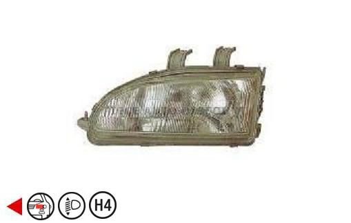 Acessar a peça Farol elétrico esquerdo h4