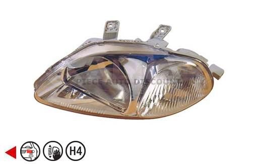 Acessar a peça Farol esquerdo eletrico h4+py21w+w5w tipo v 4 portas Acessar a peça Farol esquerdo eletrico h4+py21w+w5w tipo v 4 portas
