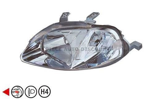 Acessar a peça Farol esquerdo h4 elétrico [stanley]