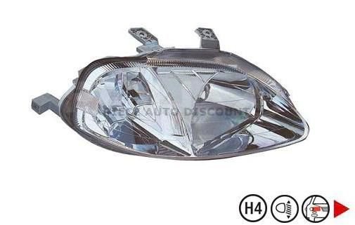 Acessar a peça Farol direito elétrico h4 [stanley]